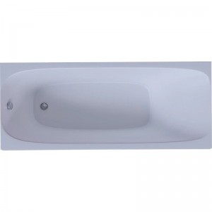 Акриловая ванна Aquatek Альфа ALF170-0000038 с фронтальной панелью с каркасом со слив-переливом 170x70 см